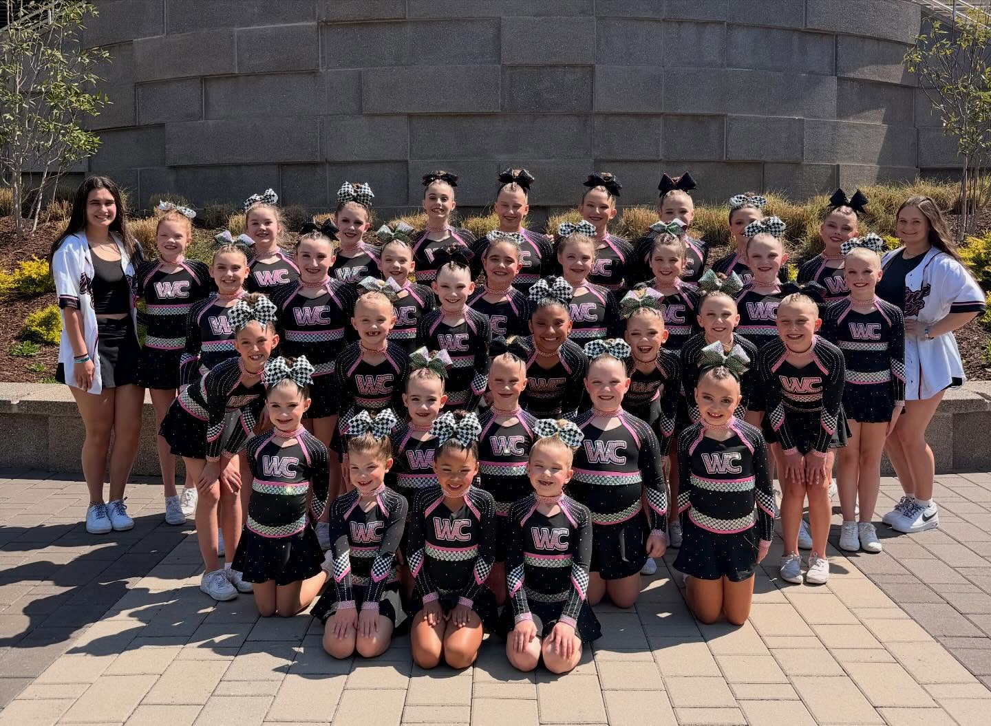 Winner Circle Athletics cheer teams